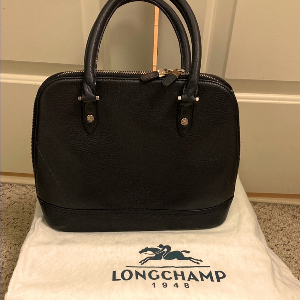 Brooks Brothers Classic Black Leather purse